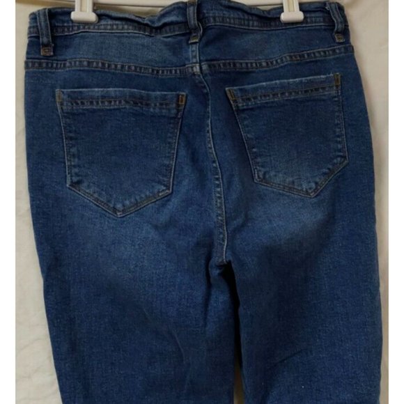 Kensie The Violet Womens 8/29 High Rise Skinny Raw Hem Stretch Jeans 30X29 - Picture 9 of 14